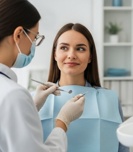 Women getting tooth pain treatment - Emergency dentist Great Yarmouth